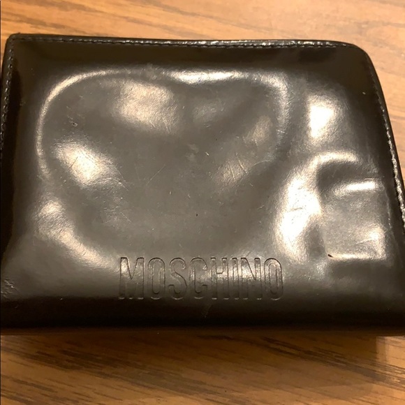 Moschino Leather coin purse bifold wallet - Picture 2 of 9